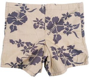 Vintage Sundek Mens Hawaiian Floral Swim Trunks Size Small Beach Surf 90s Indie